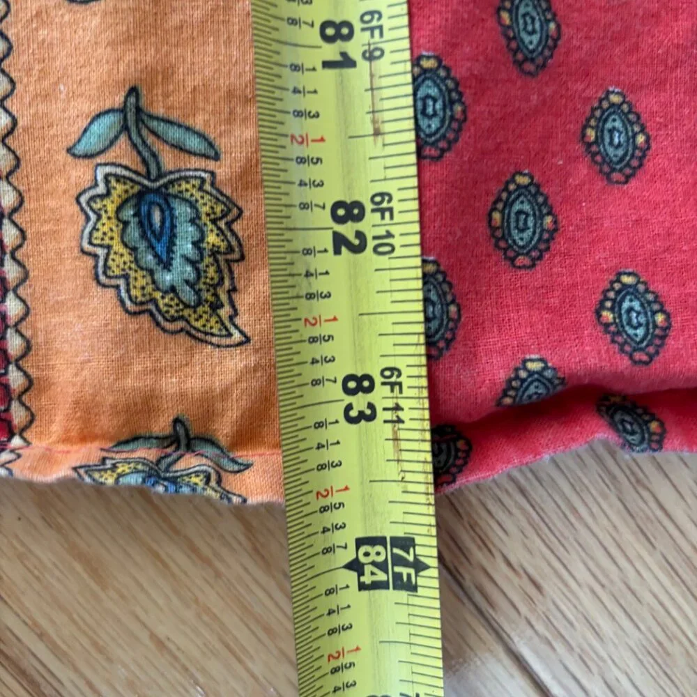French Provencal Orange Autumn Floral Cottage 84